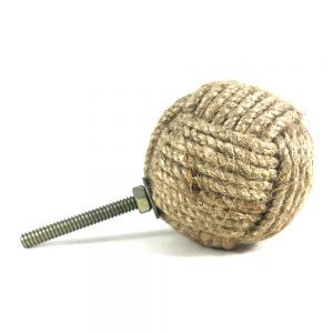 Large round Jute knob main