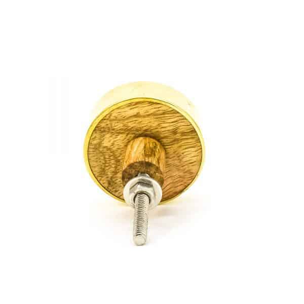 Herringbone and Brass Knob - Herringbone and Brass Knob