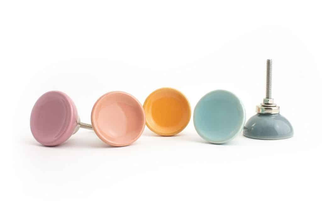 Ceramic disc knobs group 1