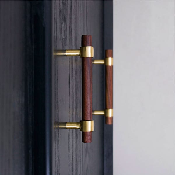 Bergen - Walnut and Brass Handle - Bergen - Walnut and Brass Handle