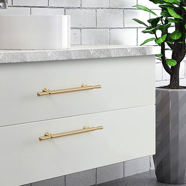 Arezzo - Brushed Brass Handle - Brushed brass