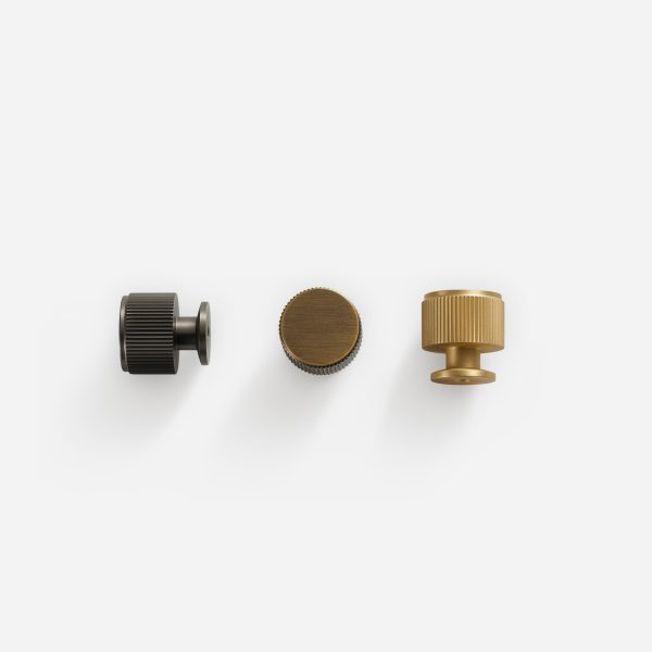 Avila - Matte Brass Knob - Matte Brass Knob