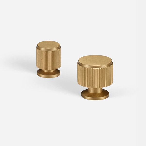 Avila - Matte Brass Knob - Matte Brass Knob