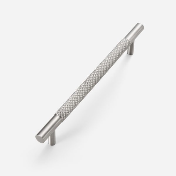 Ekati - Knurled Brushed Nickel Brass Handle - Knurled Brushed Nickel Brass