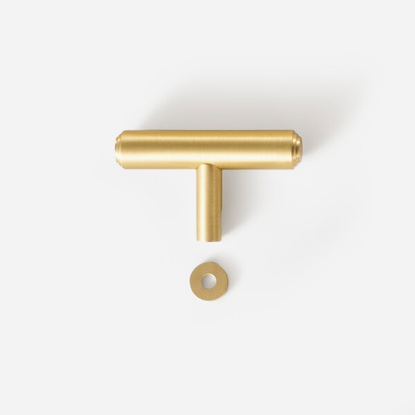 Mir - Brushed Brass Pull - Brushed Brass Pull