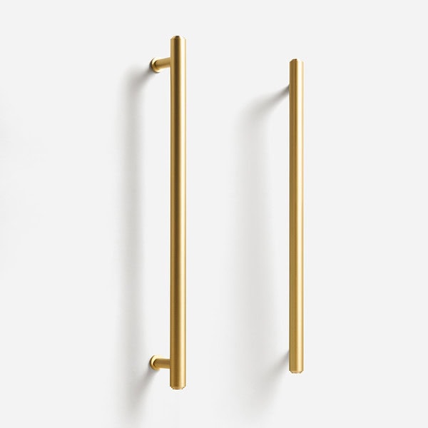 Mir - Brushed Brass Handle - brushed brass