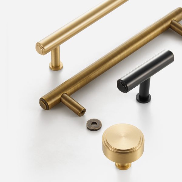 Mir - Brushed Brass Handle - brushed brass