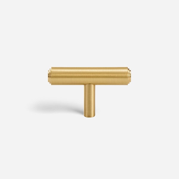 Mir - Brushed Brass Pull - Brushed Brass Pull